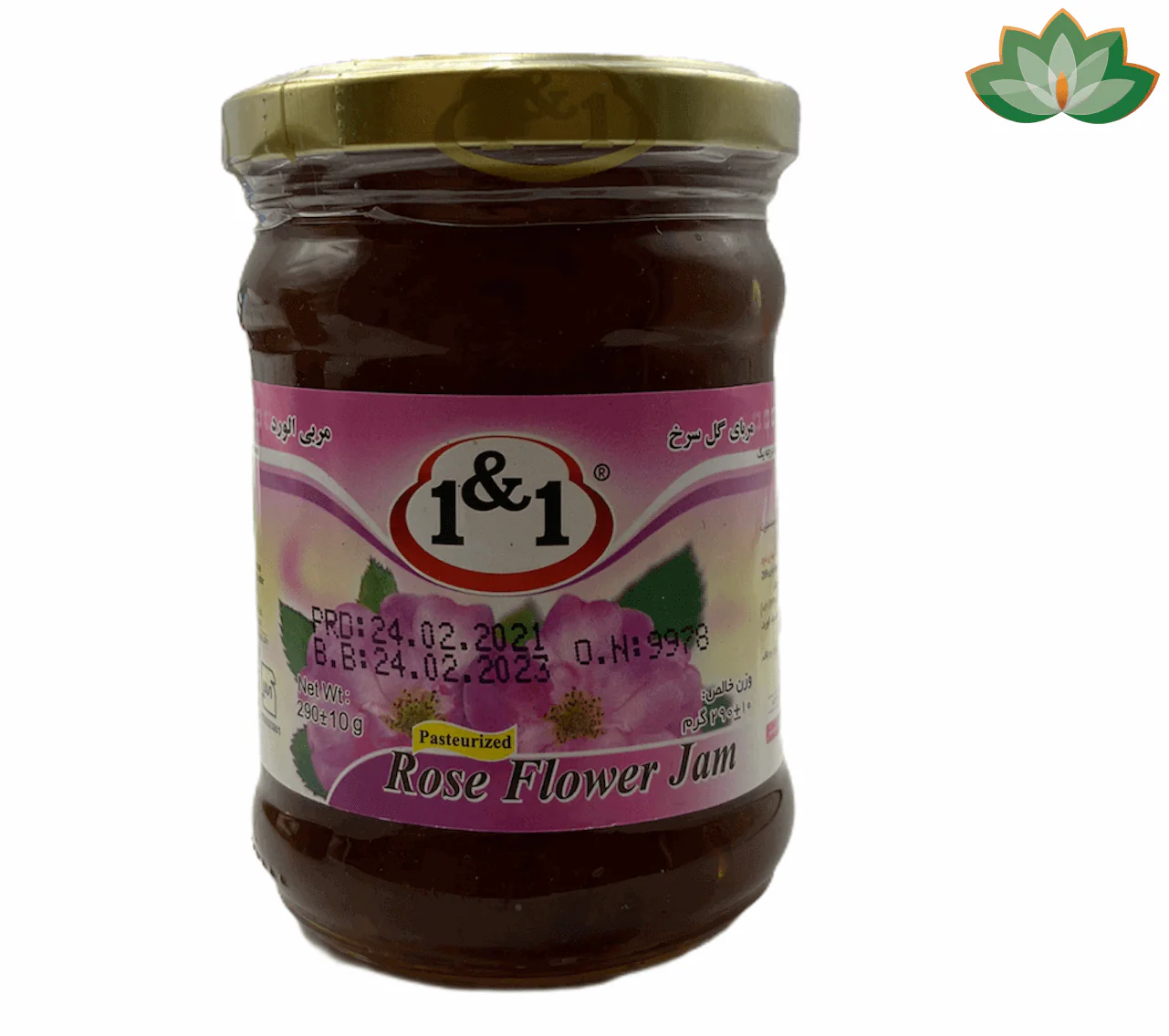 1&1 Rose Flower Jam 290g