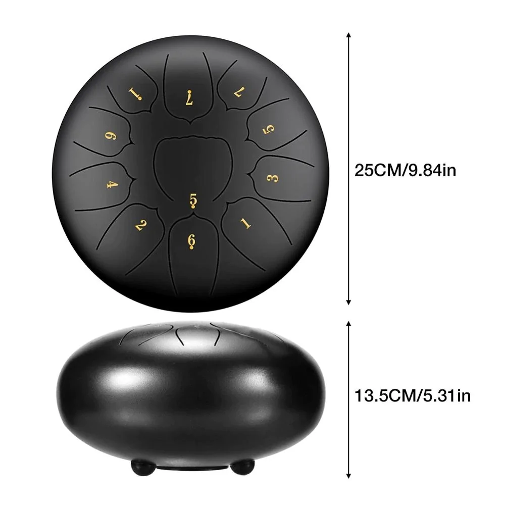 10 inch Steel Tongue Drum - Image 2