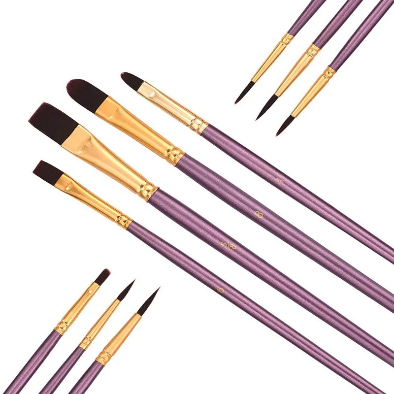 10-Piece Paint Brushes Set - Image 3