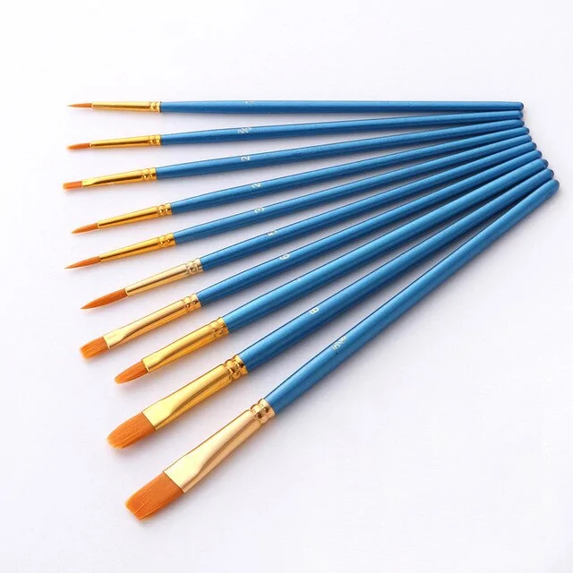 10-Piece Paint Brushes Set - Image 7