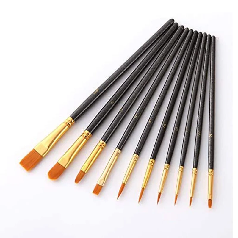 10-Piece Paint Brushes Set - Image 9