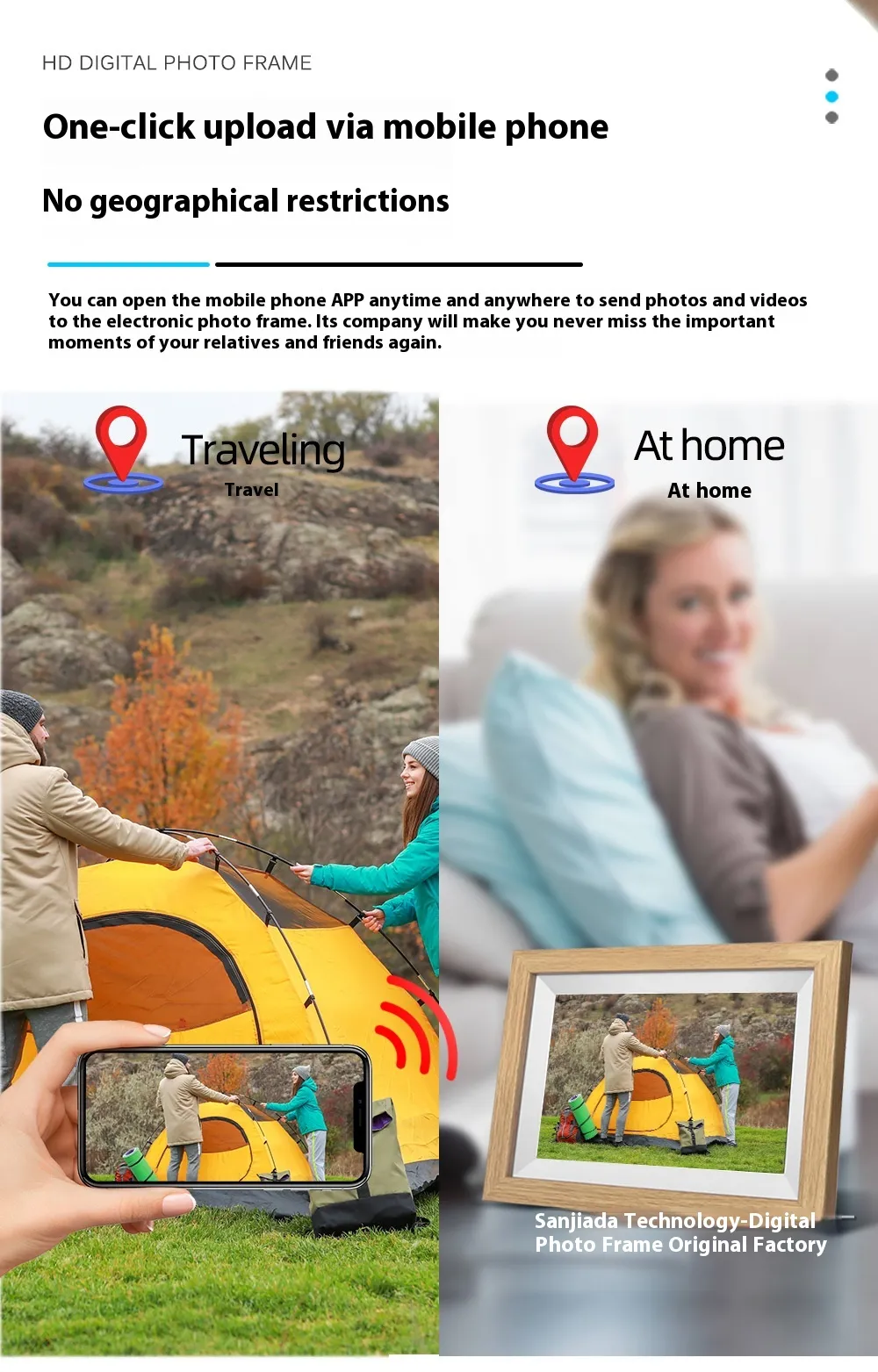101 Inch WiFi Digital Photo Frame IPS Touch Screen - Image 10