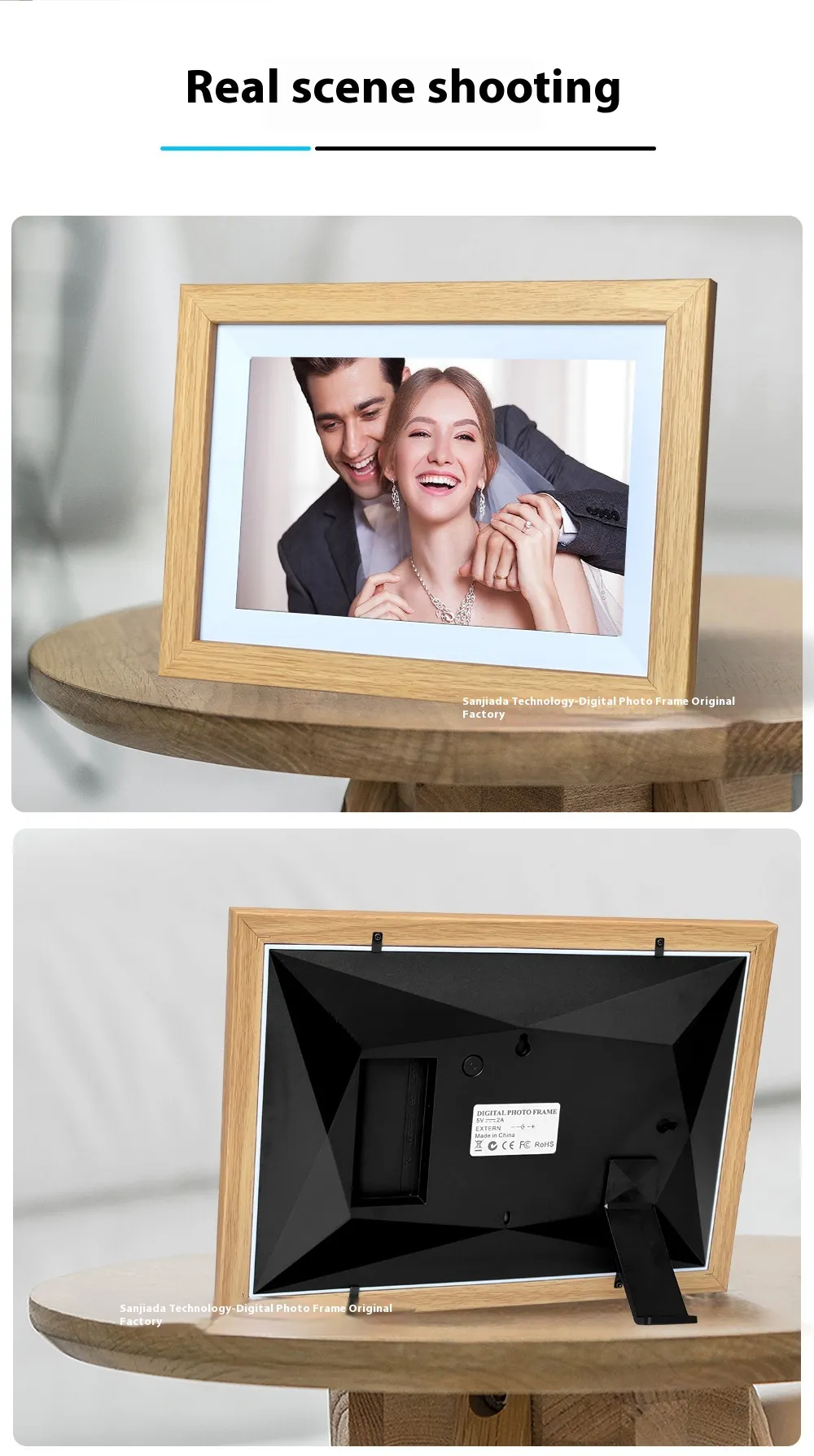 101 Inch WiFi Digital Photo Frame IPS Touch Screen - Image 7