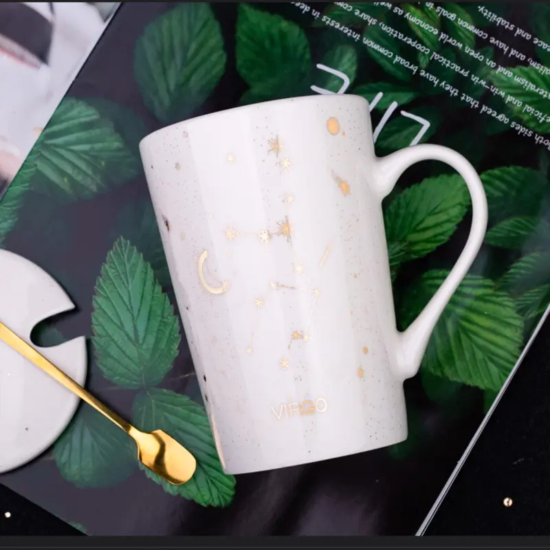 12 Constellations Creative Mugs With Spoon - Image 6