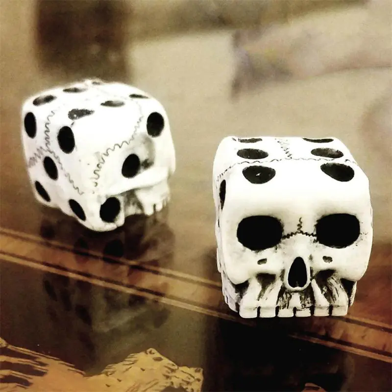 1PC 6-Sided Skull Dice - Image 5