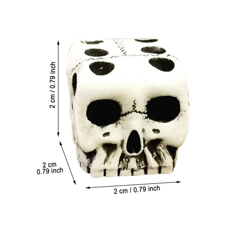 1PC 6-Sided Skull Dice - Image 6