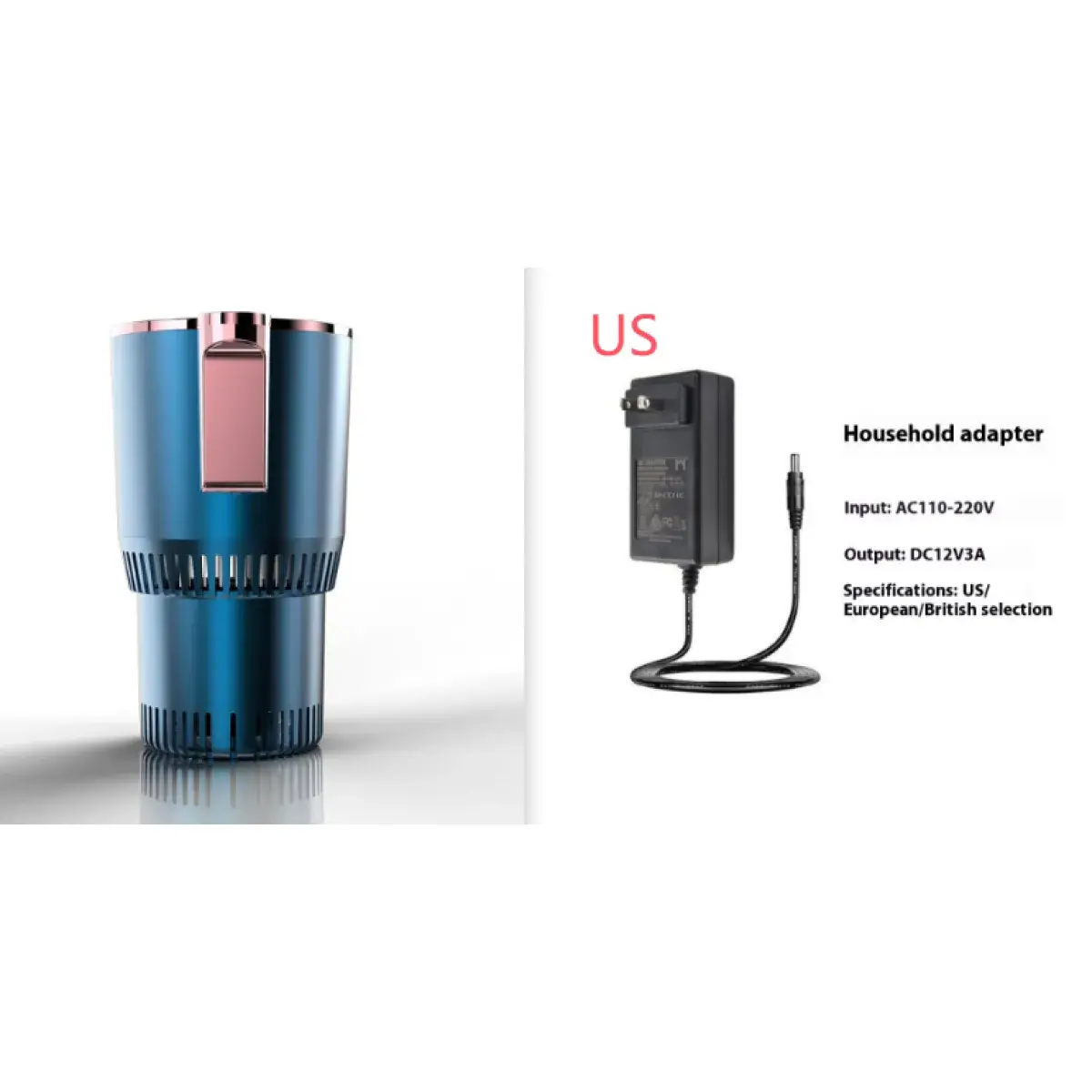 2-in-1 Car Cup Warmer & Cooler, 12V - Image 8