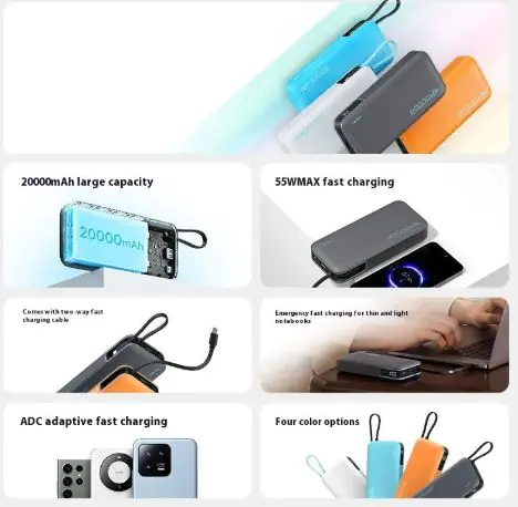 20000 MA Fast Charge Power Bank - Image 7