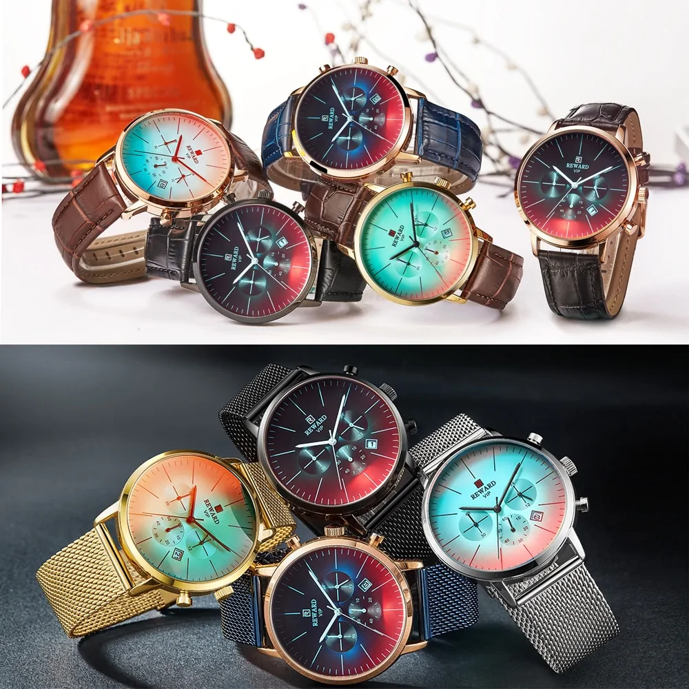 2019 New Fashion Color Bright Glass Watch - Image 13