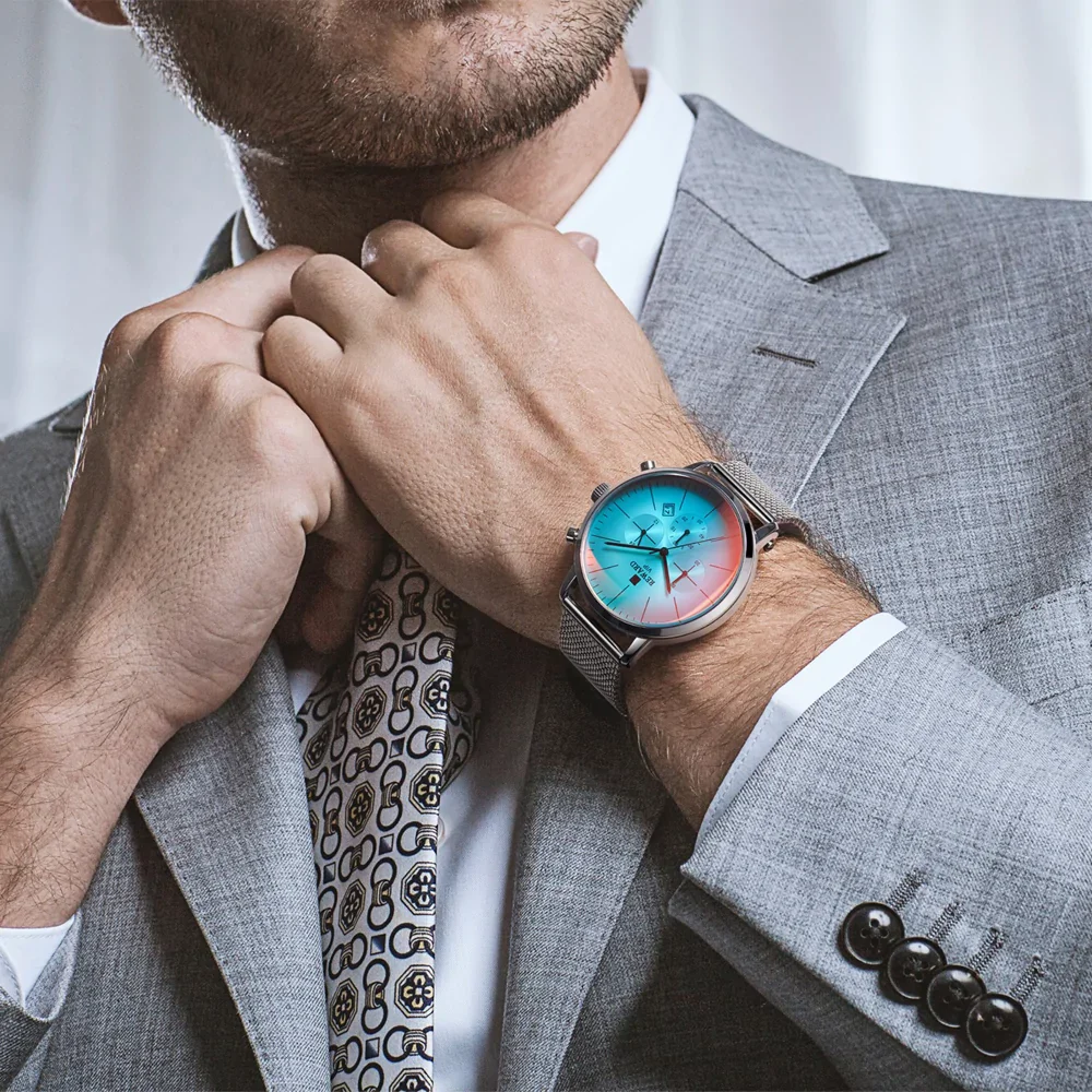 2019 New Fashion Color Bright Glass Watch - Image 15