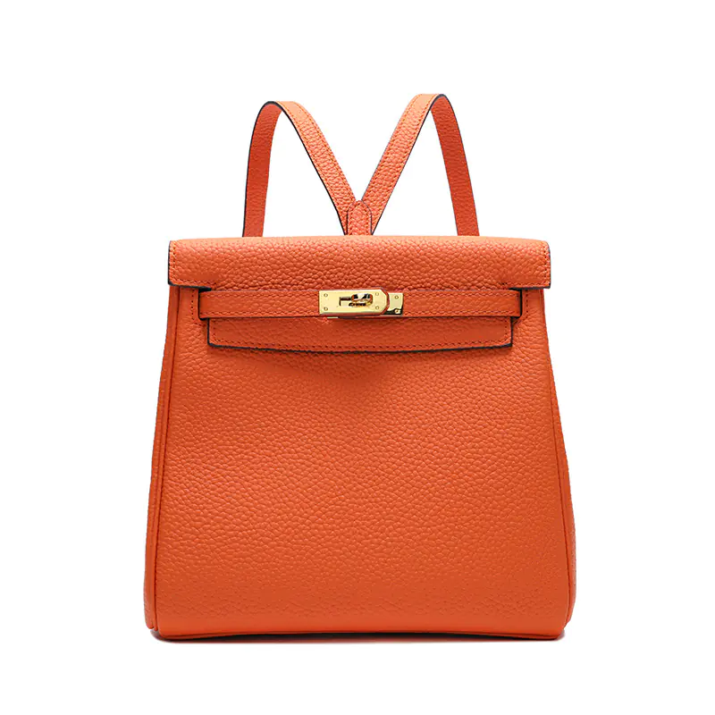 2020 Summer New Fashion Genuine Leather Backpack - Image 2