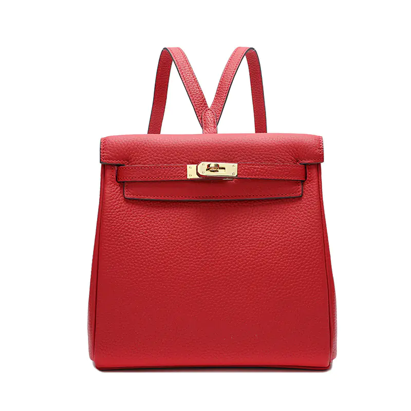 2020 Summer New Fashion Genuine Leather Backpack - Image 3