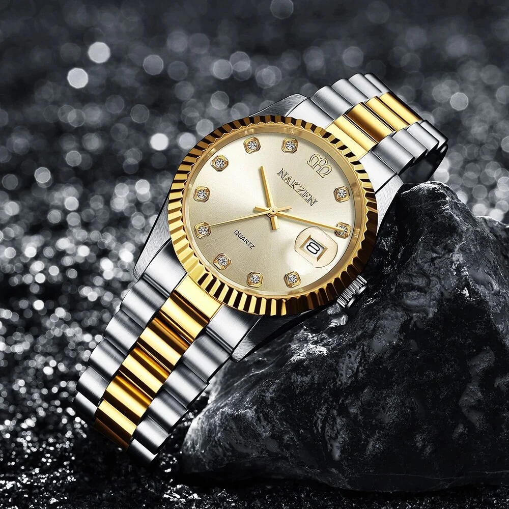 2020 Top Brand NAKZEN Luxury Men's Watch 30m Waterproof Date Clock Male Sports Watches Men Quartz Wrist Watch Relogio Masculino - Image 4