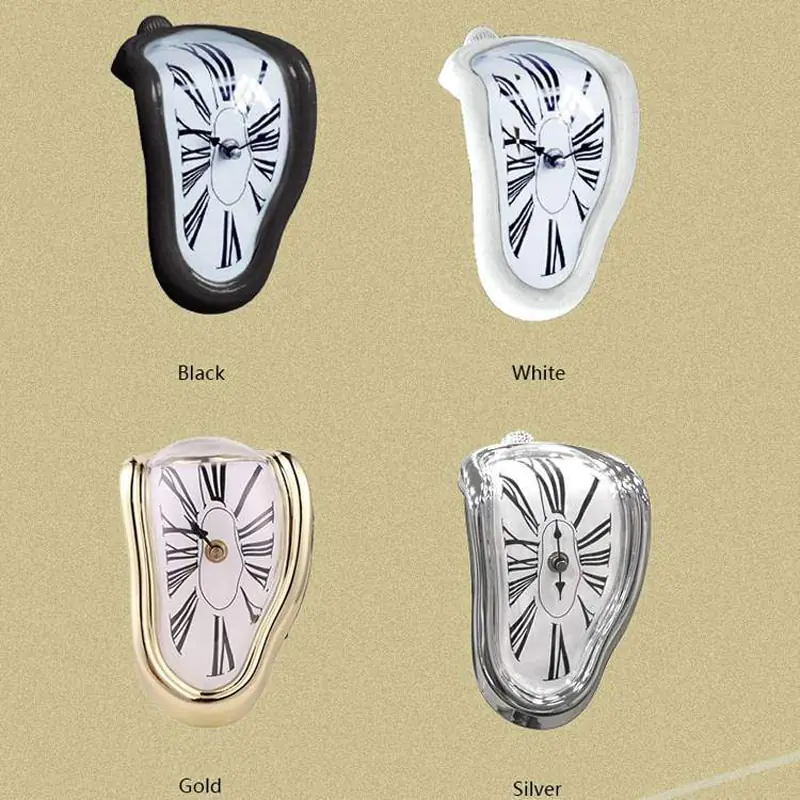 2022 New Novel Surreal Melting Distorted Wall Clocks - Image 6