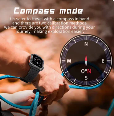2024 Titan Pro Smart Watch: 2.0-Inch AI Fitness Tracker with Bluetooth Calling & IP68 Waterproof - Image 2