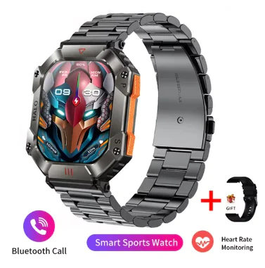 2024 Titan Pro Smart Watch: 2.0-Inch AI Fitness Tracker with Bluetooth Calling & IP68 Waterproof - Image 6