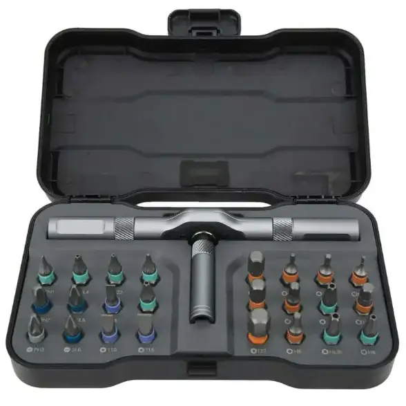 24-in-1 Ratchet Screwdriver Set with Handle - Image 3