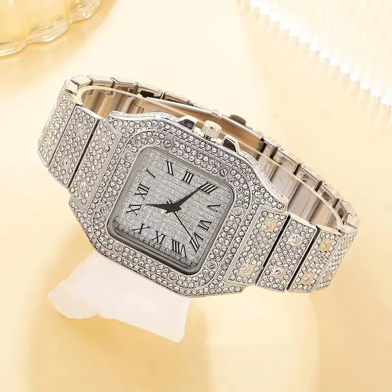 2Pcs Set Diamond Women Watches - Image 4