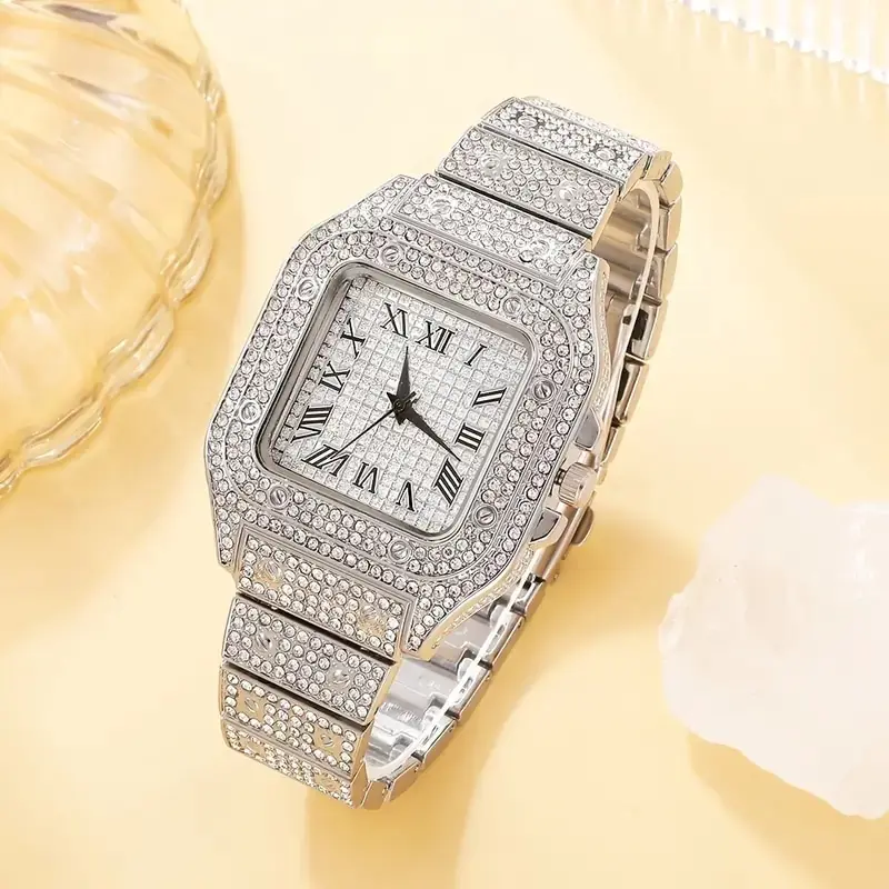2Pcs Set Diamond Women Watches - Image 6