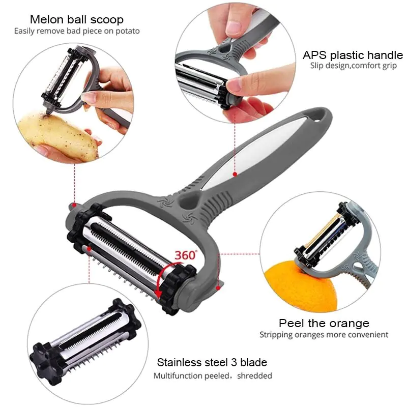 3 in 1 Multifunctional Kitchen Peeler - Image 4