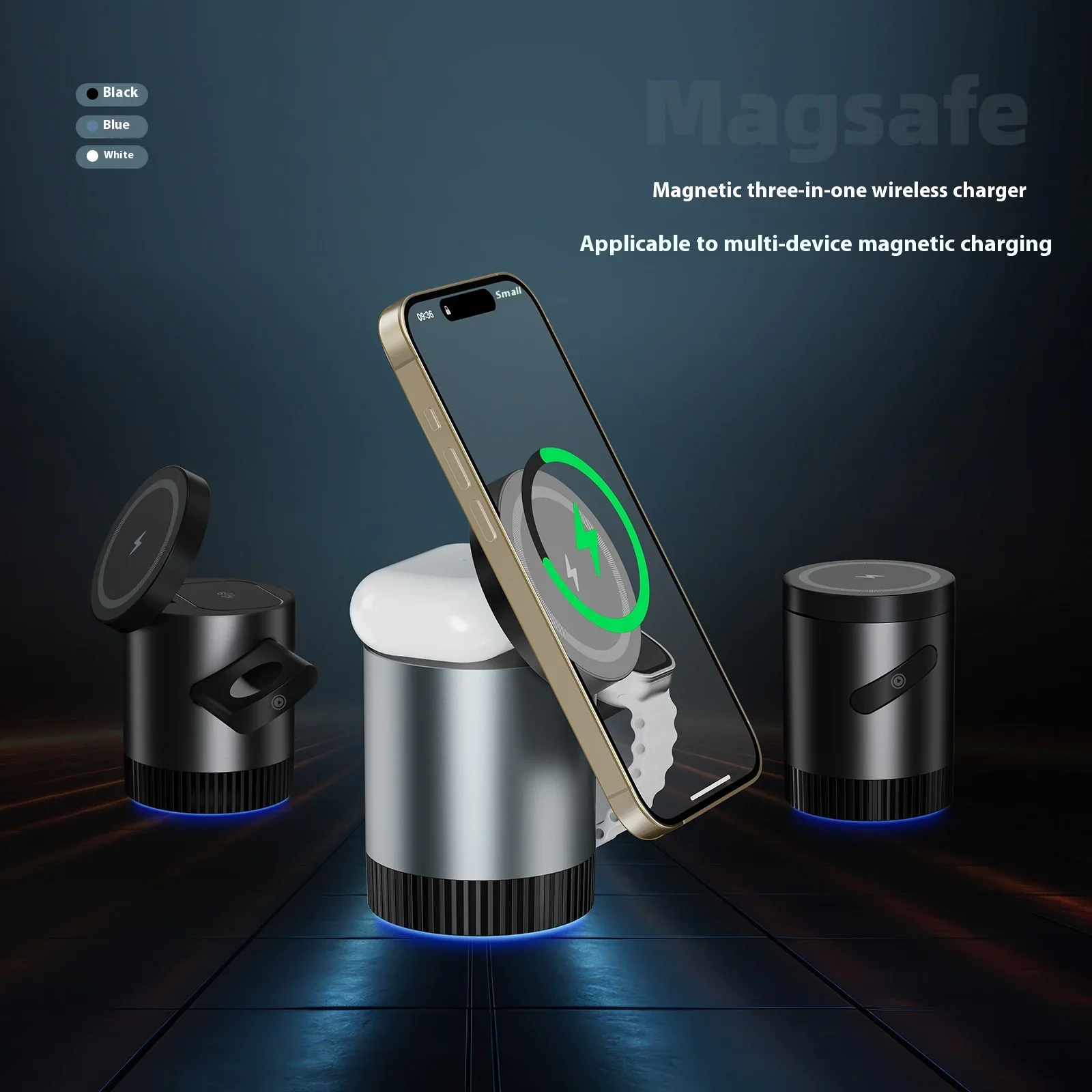 3-in-1 Wireless Magnetic Charging Station - Image 6