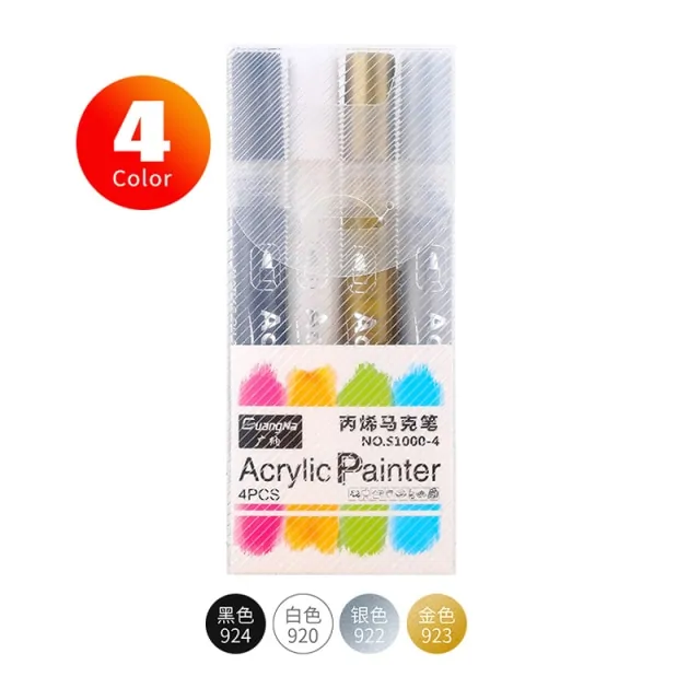 36 Colors Acrylic Marker Pens - Image 12