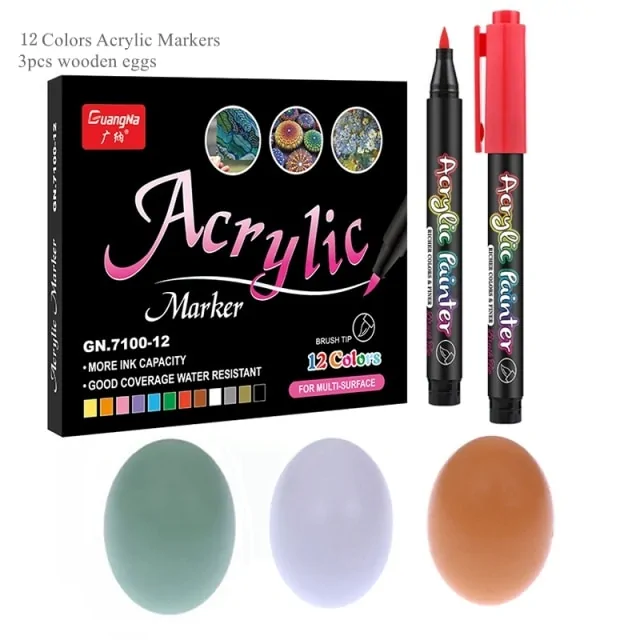 36 Colors Acrylic Paint Pens - Image 15