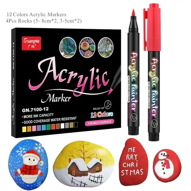 36 Colors Acrylic Paint Pens - Image 21
