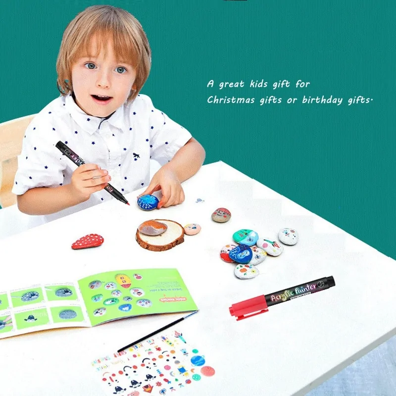 36 Colors Acrylic Paint Pens - Image 5