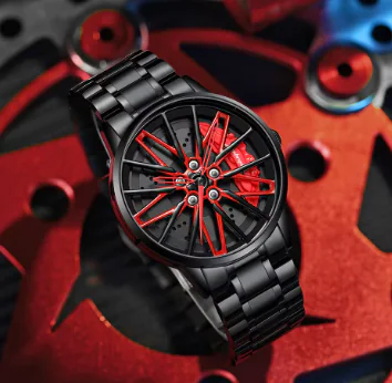 360° Rotate Wheel Watches For Men - Image 3