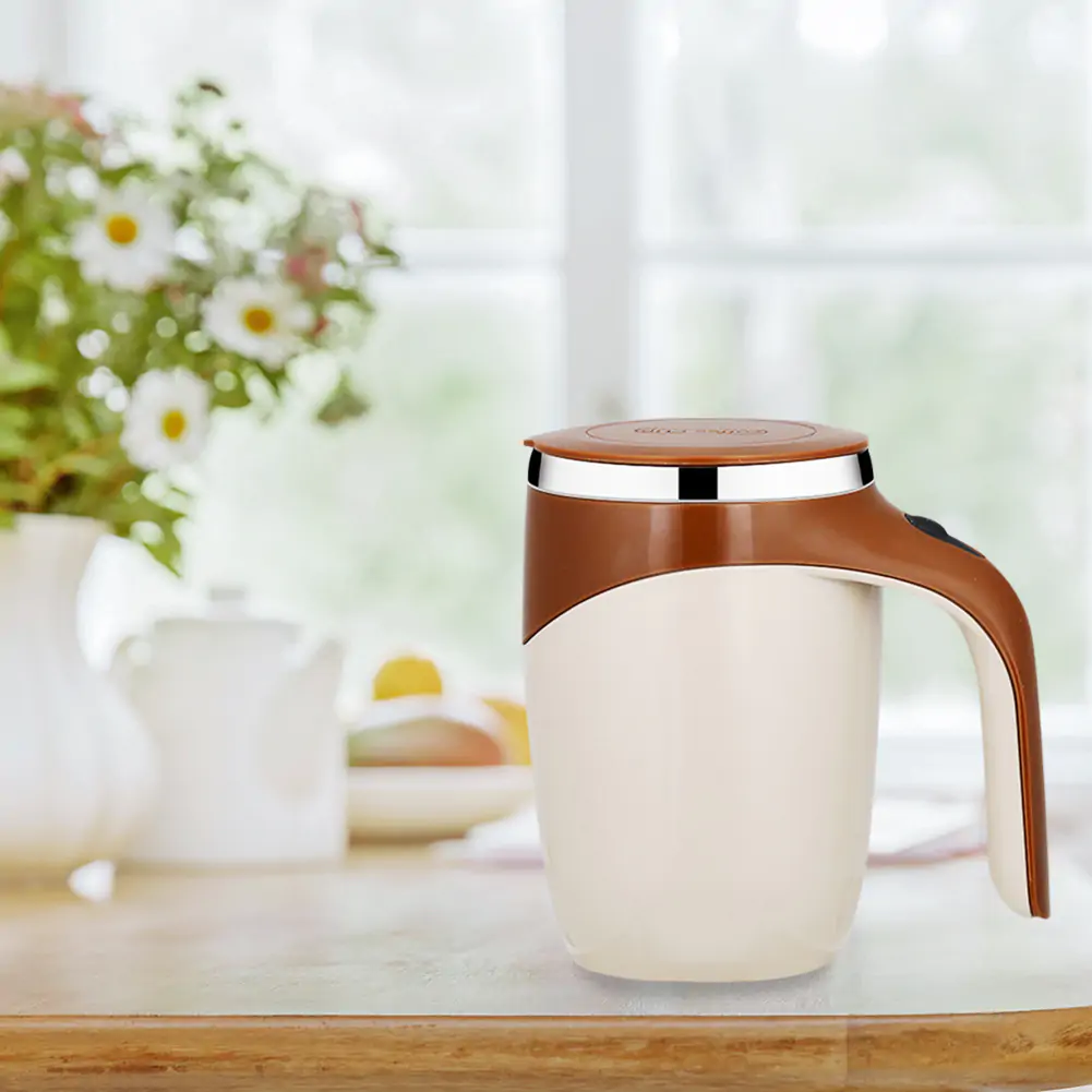 380ml Automatic Stirring Magnetic Mug - Image 4