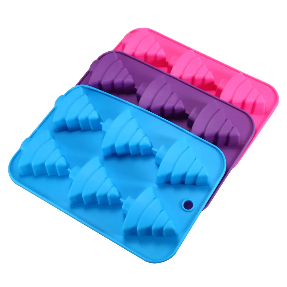 3D Christmas Tree Silicone Mold for Baking and Crafts - Image 2