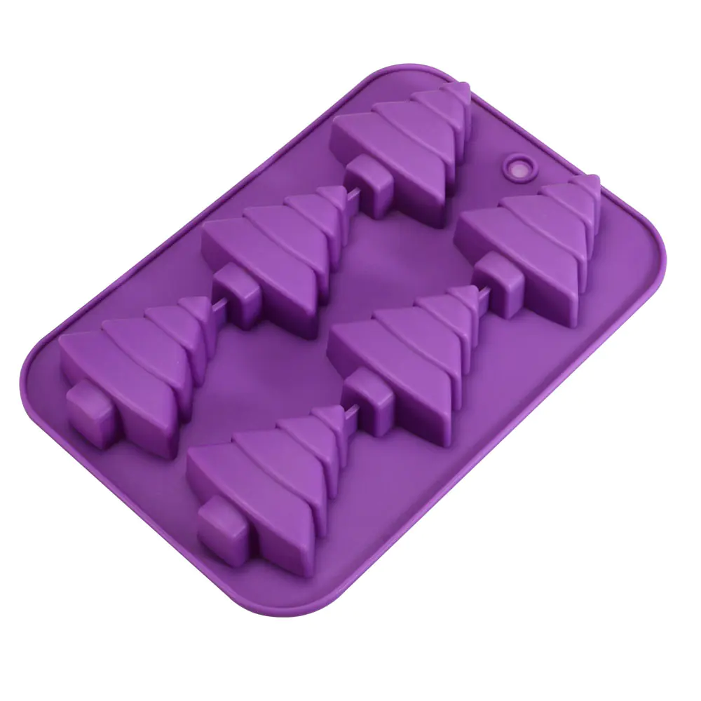 3D Christmas Tree Silicone Mold for Baking and Crafts - Image 4