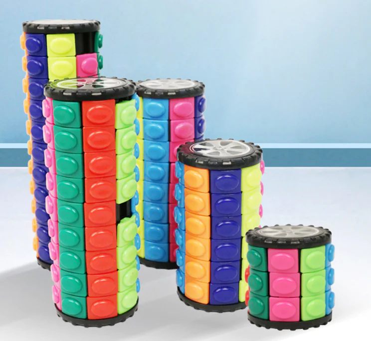 3D Magic Tower Puzzle Toy - Eco-Friendly ABS Corn Sticks - Image 7