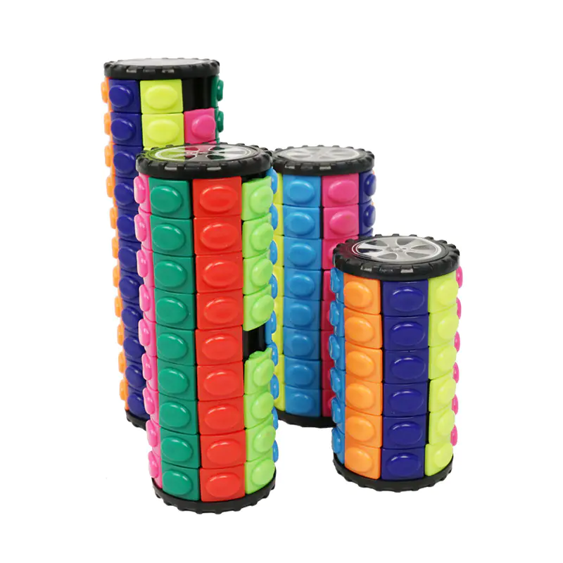 3D Magic Tower Puzzle Toy - Eco-Friendly ABS Corn Sticks - Image 9