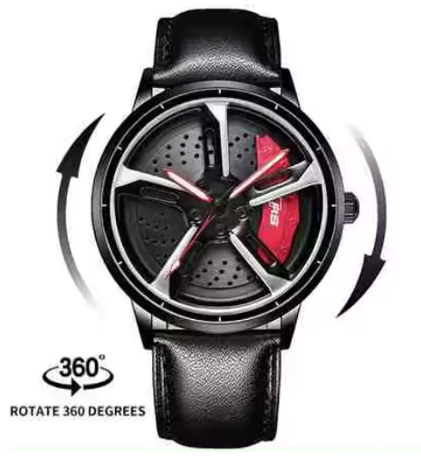 3D Spinning Mens Watches Car Rim - Image 6