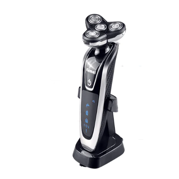 4-Blade Rechargeable Men's Shaver and Grooming Set - Image 15