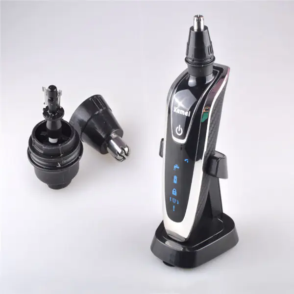 4-Blade Rechargeable Men's Shaver and Grooming Set - Image 8