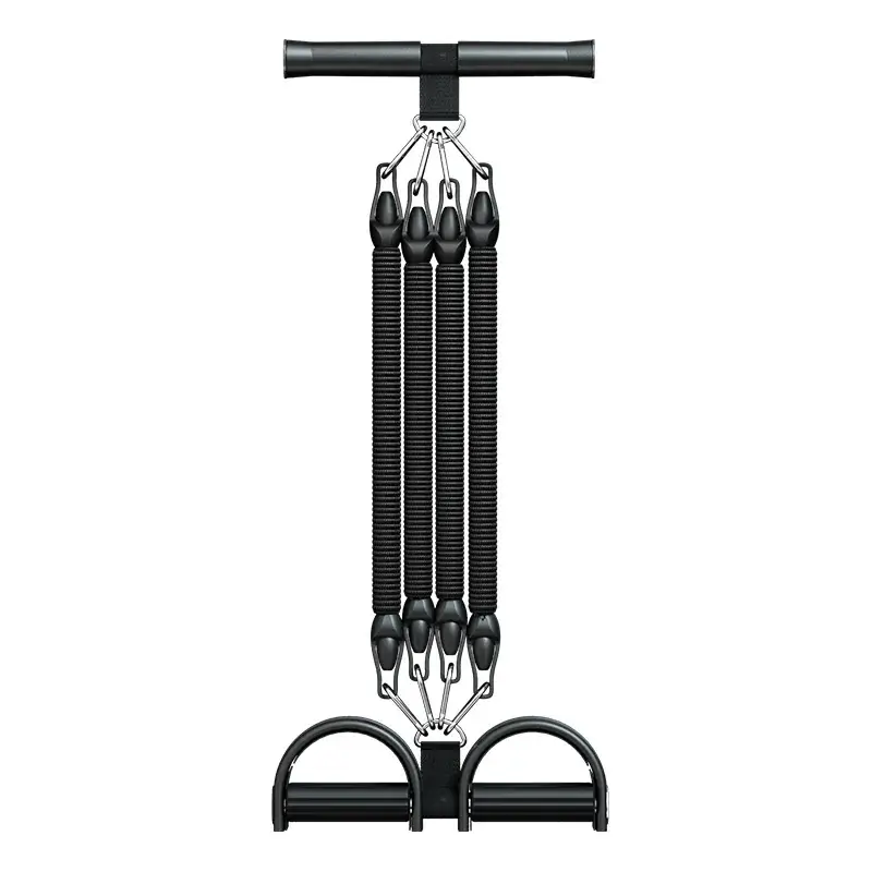 4-Strand Anti-Break Chest Expander with Foot Pedal - Image 6
