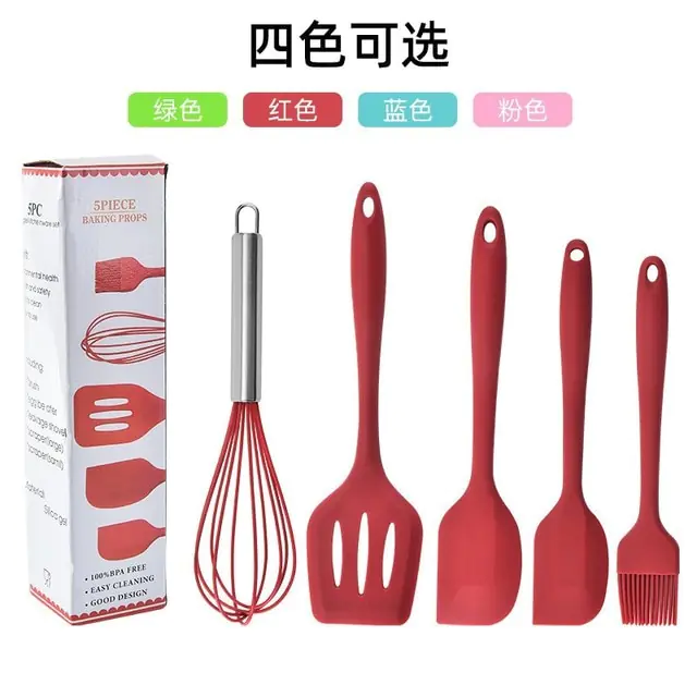 5/12pc Kitchen Utensil Set Wooden Handle - Image 10