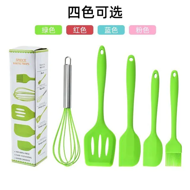 5/12pc Kitchen Utensil Set Wooden Handle - Image 8