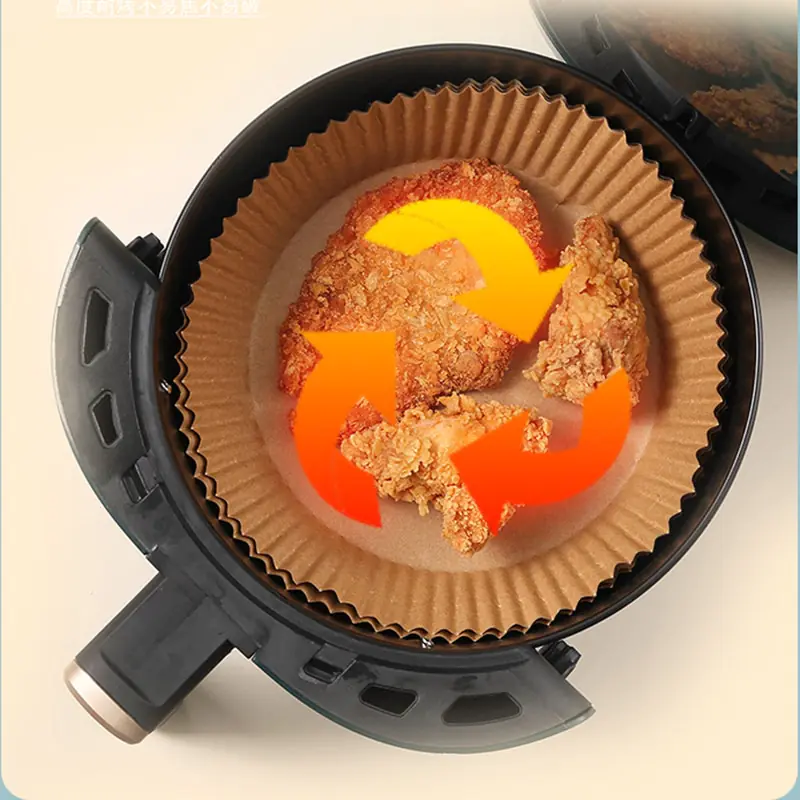 50pcs Air Fryer Disposable Paper Liner - Image 3