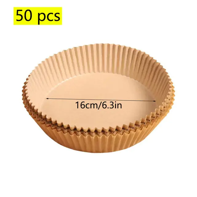 50pcs Air Fryer Disposable Paper Liner - Image 7
