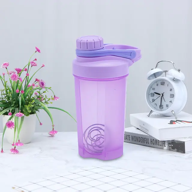600ml Portable Protein Powder Shaker Bottle - Image 14