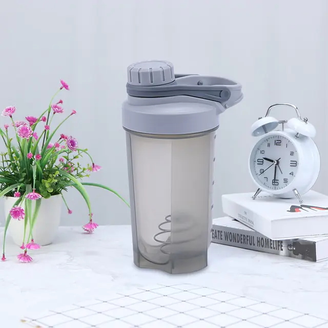 600ml Portable Protein Powder Shaker Bottle - Image 17