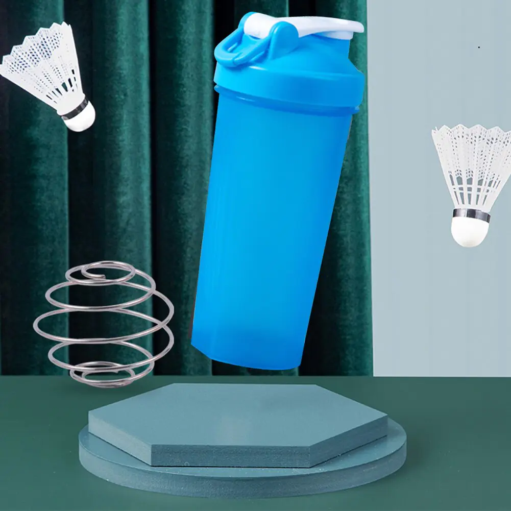 600ml Portable Protein Powder Shaker Bottle - Image 2