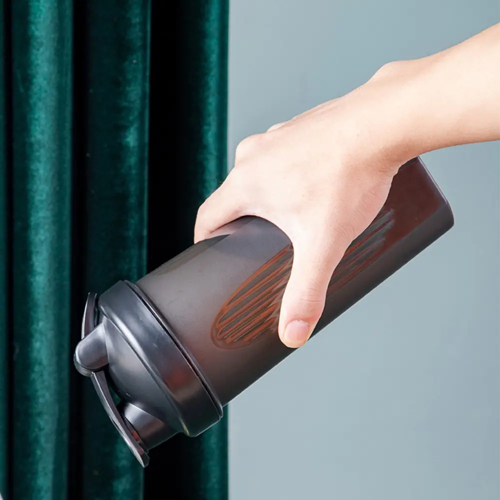 600ml Portable Protein Powder Shaker Bottle - Image 3