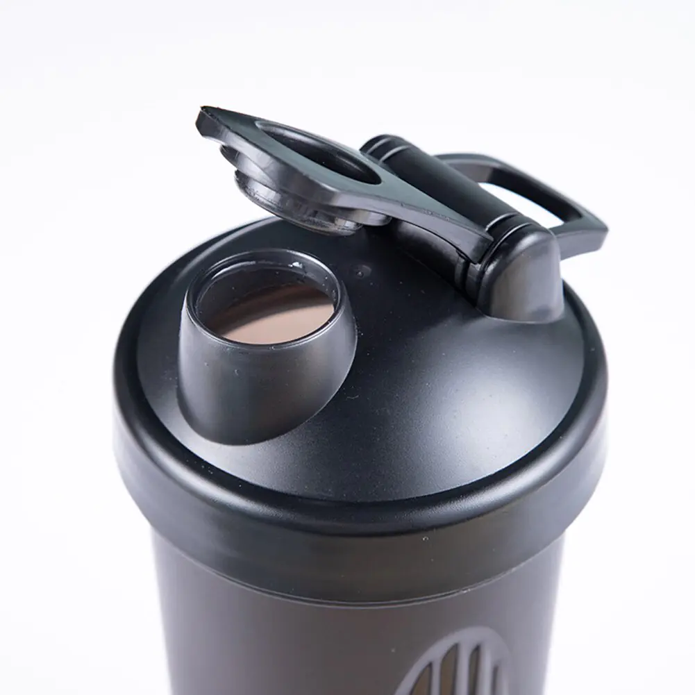600ml Portable Protein Powder Shaker Bottle - Image 4