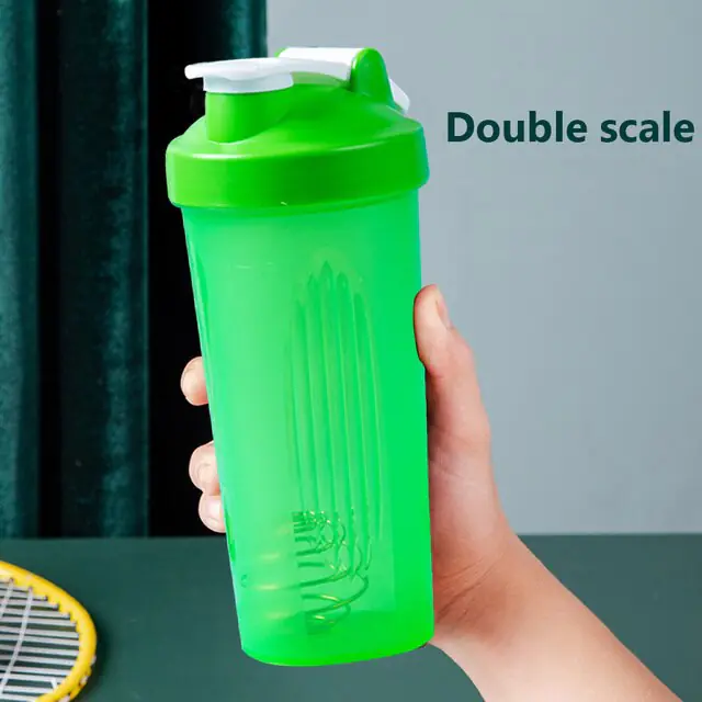 600ml Portable Protein Powder Shaker Bottle - Image 8