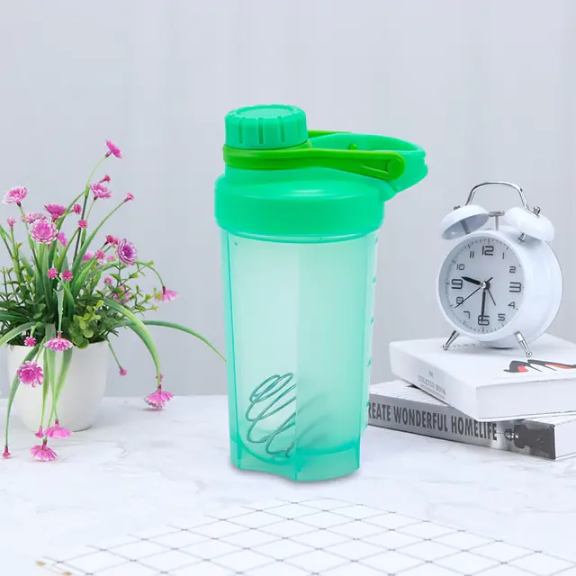 600ml Portable Protein Powder Shaker Bottle - Image 9